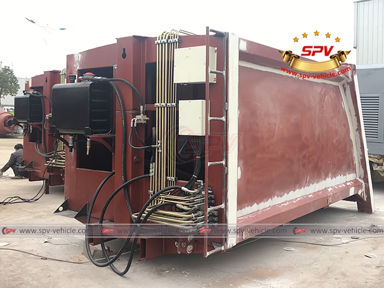 10 CBM Garbage Compactor Body - LF1 10 CBM Garbage Compactor Body - LF1